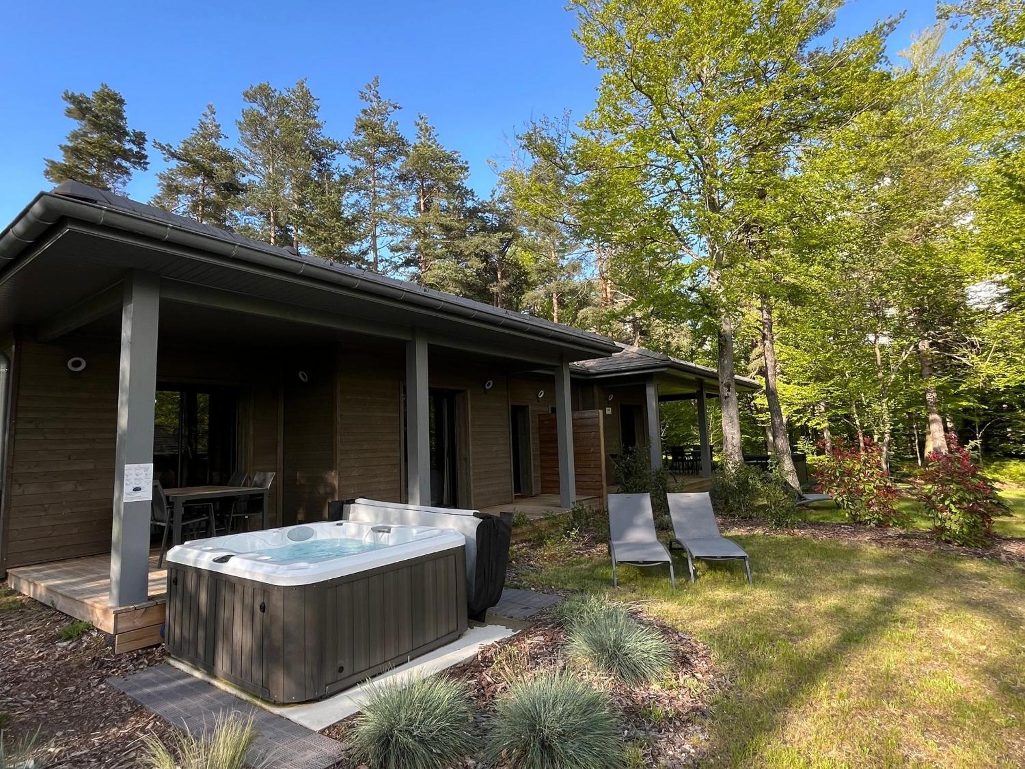 Lodge Familial Avec Jacuzzi Privatif, Acces Piscine Et Nombreuses Activites Au Bord Du Golf - Fr-1-582-367 利尼翁河畔勒尚邦 外观 照片